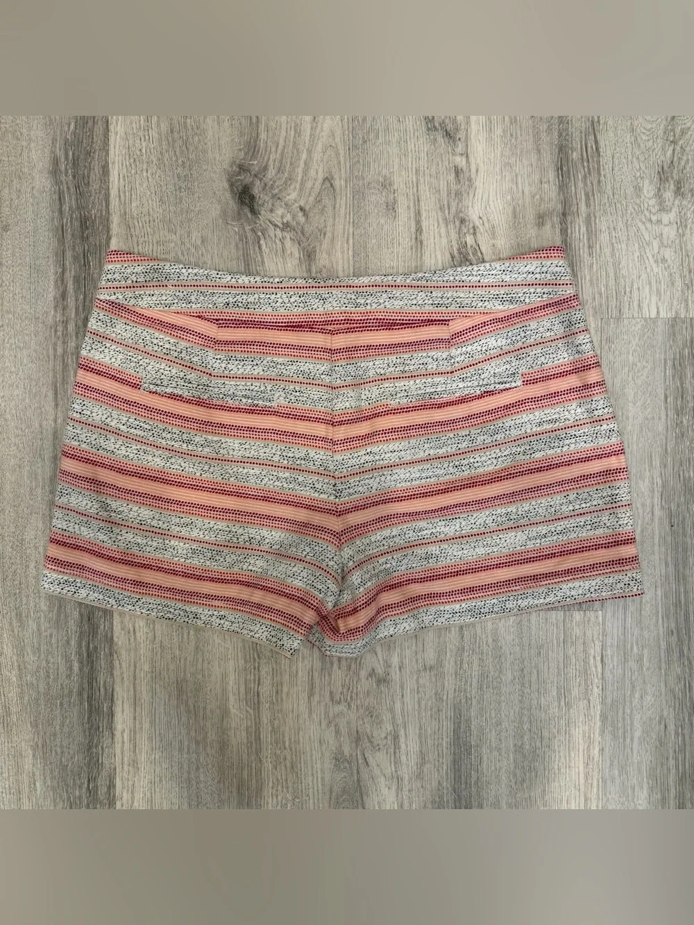 LOFT‎ Striped Cotton Shorts – Size 4 – Summer Casual
